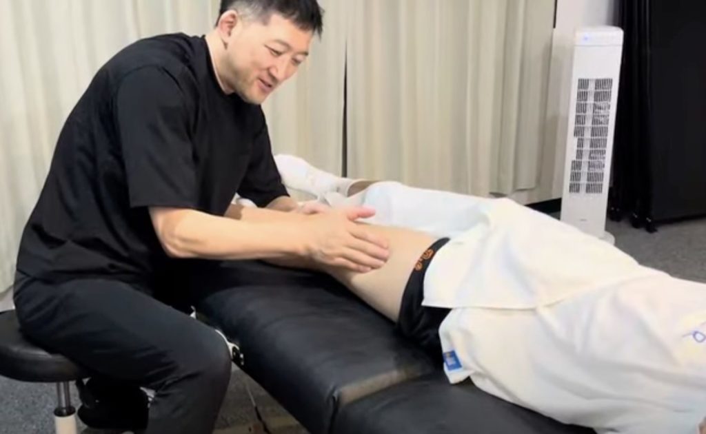 ミズノ治療院_大腿部